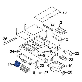 Land Rover OE - Rear Right Trunk Trim Panel
