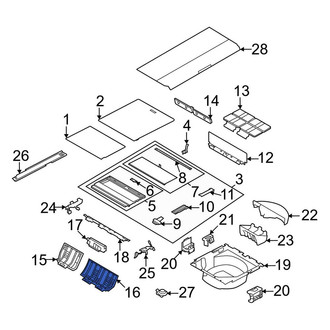 Land Rover OE - Rear Left Trunk Trim Panel
