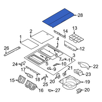 Land Rover OE - Rear Cargo Cover