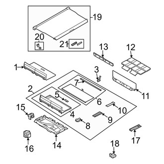 Land Rover OE - Rear Body & Floor - Interior Trim (With 3rd Row Seat)