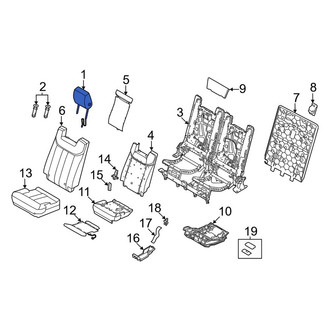 Land Rover OE - Center Headrest