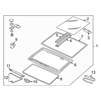 Land Rover OE - Roof - Sunroof (2 Doors)