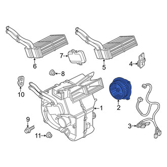 Land Rover OE - HVAC Blower Motor