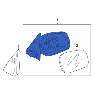 Land Rover OE - Right Door Mirror
