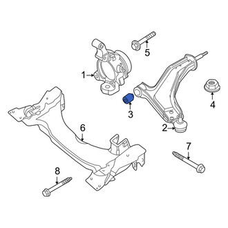 Land Rover OE - Rear Inner Suspension Track Bar Bushing