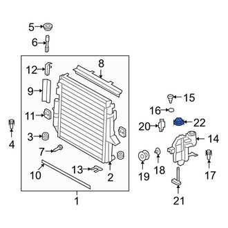 Land Rover OE - Engine Coolant Reservoir Cap