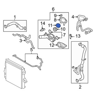 Land Rover OE - Engine Coolant Thermostat Seal