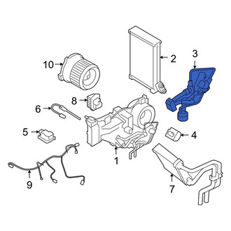 Land Rover OE - Front A/C Expansion Valve