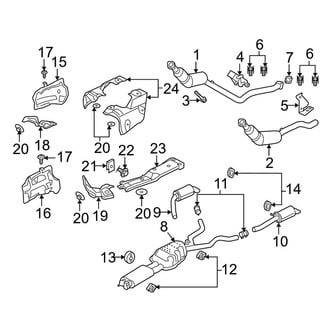 Land Rover OE - Exhaust System - Exhaust Components