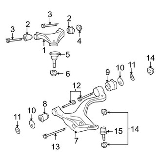 Land Rover OE - Front Suspension - Suspension Components