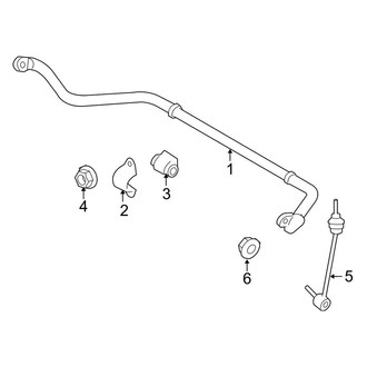 Land Rover OE - Front Suspension - Stabilizer Bar & Components