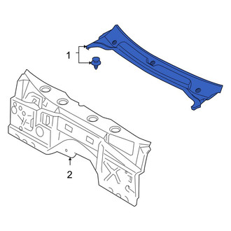 Land Rover OE - Cowl Cover