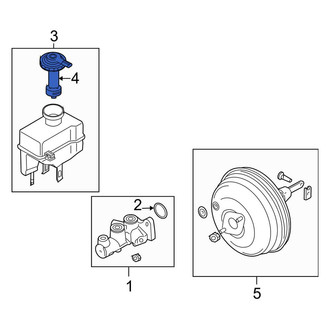 Land Rover OE - Brake Master Cylinder Reservoir Cap