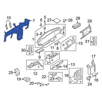 Land Rover OE - Instrument Panel Crossmember