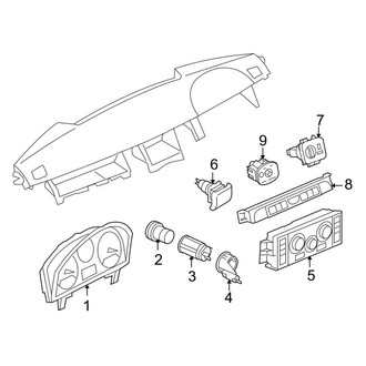Land Rover OE - Instrument Panel - Cluster & Switches