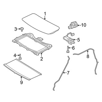 Land Rover OE - Roof - Sunroof (Front)