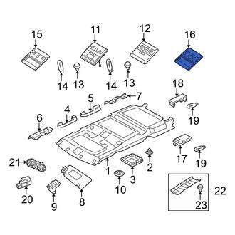 Land Rover OE - Rear Roof Bezel