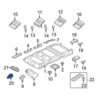 Land Rover OE - Sunroof Switch