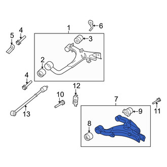 Land Rover OE - Rear Left Lower Suspension Control Arm