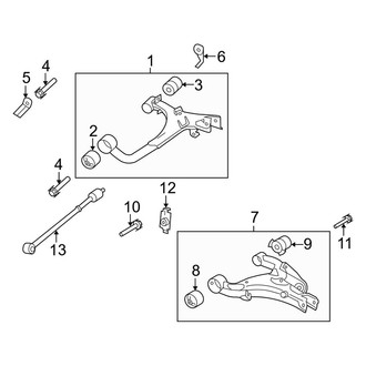 Land Rover OE - Rear Suspension - Suspension Components (HSE / SE)