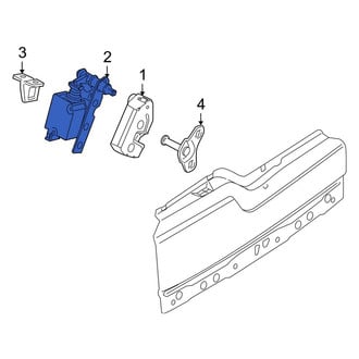 Land Rover OE - Rear Left Tailgate Lock Actuator Motor