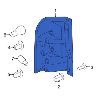 Land Rover OE - Rear Right Tail Light Assembly