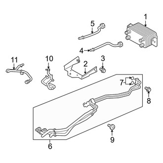 Land Rover OE - Cooling - Trans Oil Cooler (5.0L)