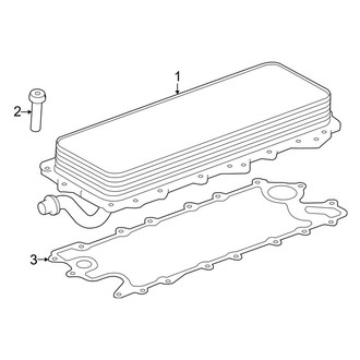 Land Rover OE - Cooling - Engine Oil Cooler (5.0L)