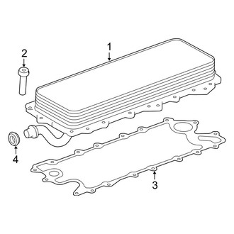 Land Rover OE - Cooling - Engine Oil Cooler