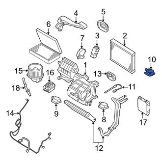 Land Rover OE - HVAC Air Inlet Door Actuator
