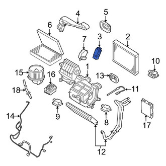 Land Rover OE - Front A/C Expansion Valve