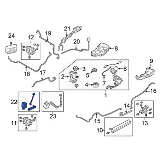 Land Rover OE - Front Suspension Ride Height Sensor