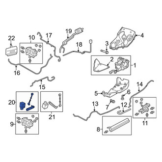 Land Rover OE - Front Suspension Ride Height Sensor
