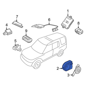 Land Rover OE - Anti-Theft Alarm Siren
