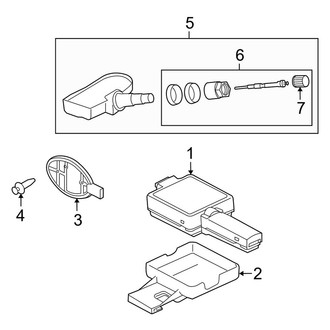 Land Rover OE - Electrical - Tire Pressure Monitor Components