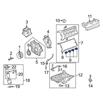 Land Rover OE - Right Engine Valve Cover Washer Seal