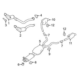 Land Rover OE - Exhaust System - Exhaust Components (Exhaust System)