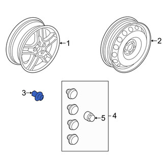 Land Rover OE - Wheel Lug Nut