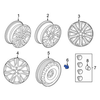 Land Rover OE - Wheel Lug Nut