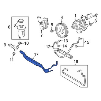 Land Rover OE - Power Steering Cooler