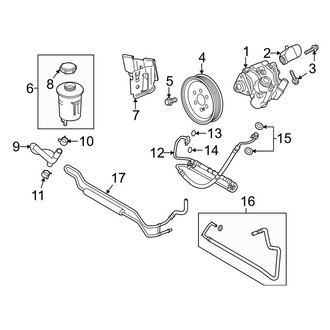 Land Rover OE - Steering Gear & Linkage - Pump & Hoses