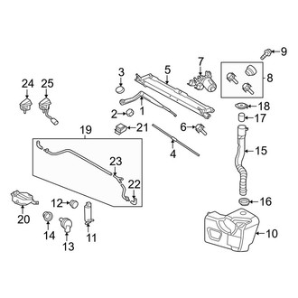 Land Rover OE - Windshield - Wiper & Washer Components