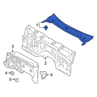 Land Rover OE - Cowl Cover