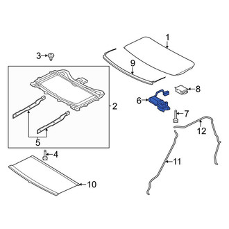 Land Rover OE - Sunroof Motor