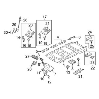 Land Rover OE - Roof - Interior Trim