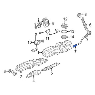 Land Rover OE - Fuel Filler Hose