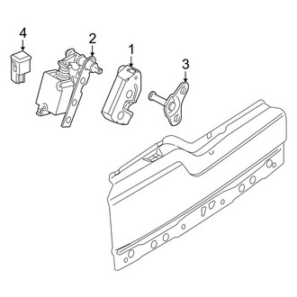 Land Rover OE - Tail Gate - Lock & Hardware