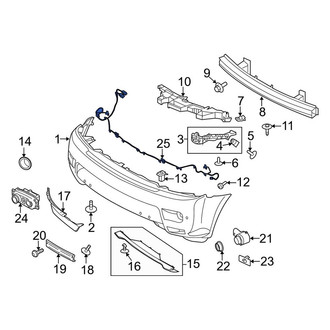 Land Rover OE - Parking Aid System Wiring Harness