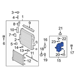 Land Rover OE - Engine Coolant Reservoir