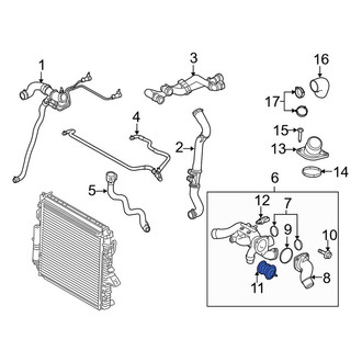 Land Rover OE - Engine Coolant Thermostat